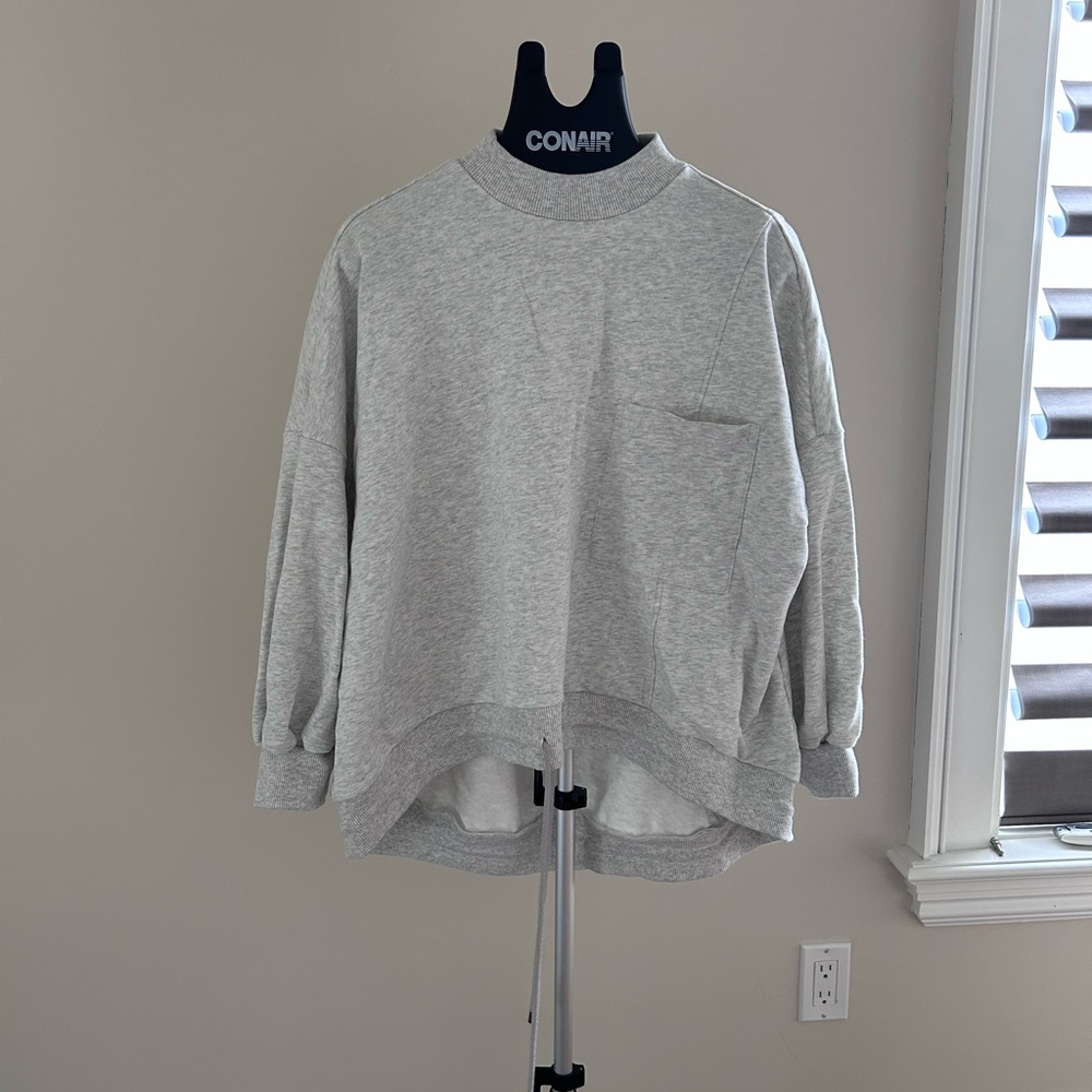New NAP Gray Crewneck Sweatshirt